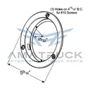 grote-Candado Grote Para Plafon Redondo 4 Ai-43253-diagrama