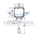 grote-Direccional Led Grote 2 Tornillos L-G5530-diagrama