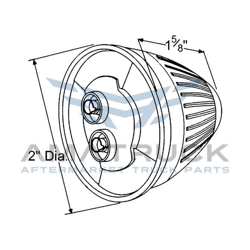 grote-Plafon-Redondo-2-Ambar-Grote-9-Led-G3093-diagrama