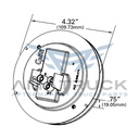 grote-Plafon-Redondo-4-Rojo-Grote-24-Led-G4002-diagrama