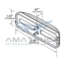 grote-Plafon Zepellin Rojo Grote Led-G1902-diagrama