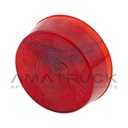 PLAFON REDONDO 2&quot; ROJO GROTE