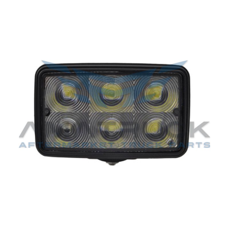 FARO RECTANGULAR GROTE NEGRO LED