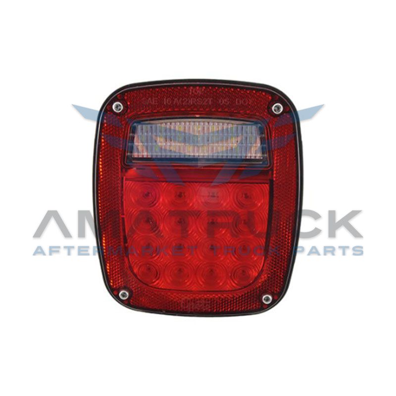 CALAVERA STOP GROTE ROJA LED LUZ PARA PLACA