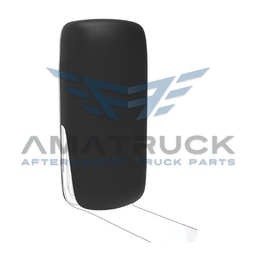 [F14412] CONCHA PARA ESPEJO CABINA FREIGHTLINER CASCADIA P4 NEGRA R 18+