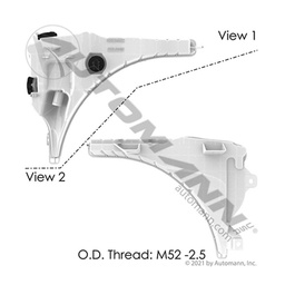 [575.1073] DEPOSITO AGUA FREIGHTLINER CASCADIA P3 A05-25263-003