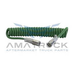 [87101] CABLE 7 LINEAS DE 15' ABS VERDE GROTE