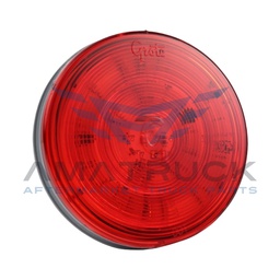 [G4002] PLAFON REDONDO 4&quot; ROJO GROTE  24 LED